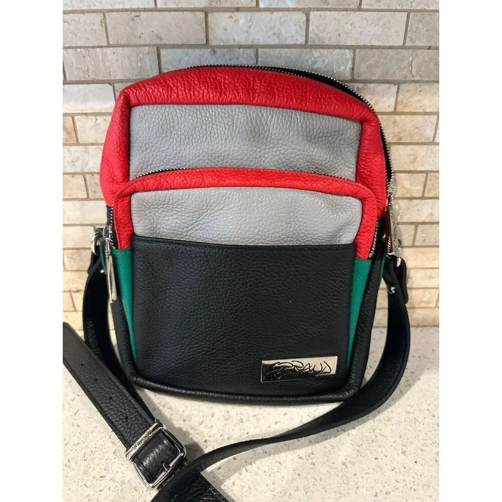 Ferrand mini backpack faux leather‎